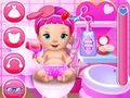 Juego Bebe bella cuidando  en línea