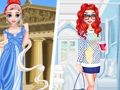 Juego Princesas Apariencia Antigua vs Moderna  en línea