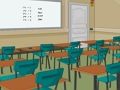 Juego Escape de sala de clase moderna tecnológica  en línea