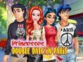 Juego Cita doble de princesas en París  en línea