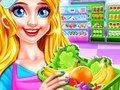 Juego Limpieza de chica de supermercado  en línea