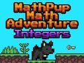 Juego MathPup Matemáticas Aventura Enteros  en línea