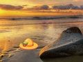 Juego Escapar de la playa al atardecer  en línea