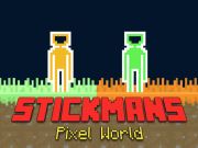 Juego El mundo de los píxeles de Stickman  en línea