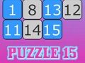 Juego Rompecabezas 15  en línea