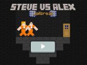 Juego Steve vs Alex Jailbreak en línea