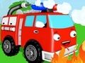 Juego Libro para colorear: camión de bomberos  en línea