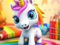 Juego Libro para colorear: Unicornio  en línea
