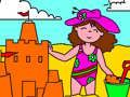 Juego Libro para colorear de verano  en línea