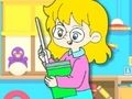 Juego Libro para colorear: Profesor  en línea