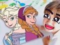 Juego Libro para colorear: Congelado  en línea