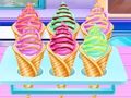 Juego Hacer galletas de oblea con cono de helado  en línea