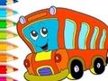 Juego Libro para colorear: Autobús  en línea