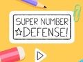 Juego Súper defensa numérica  en línea