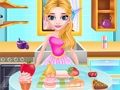 Juego Salón de belleza de la princesa de hielo  en línea
