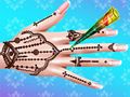 Juego Salón de tatuajes con henna de barbie  en línea