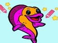 Juego Pez dorado fácil de pintar  en línea
