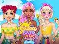 Juego Joyas de verano con cuentas lindas de princesa  en línea