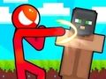 Juego Stickman vs Villager: Salva a la chica  en línea