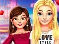 Juego Aspecto de la primera cita de la escuela secundaria de BFF  en línea