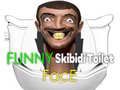 Juego Divertida cara de inodoro Skibidi  en línea