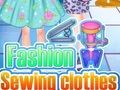 Juego Vestir a la moda Coser ropa  en línea