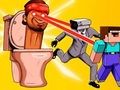 Juego Inodoro Skibidi y Supervivientes Nubik  en línea