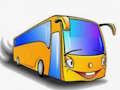 Juego Estacionamiento De Autobuses Paisaje De La Ciudad Depósito  en línea