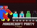 Juego MineCraft Party 4 Jugadores  en línea