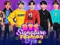Juego Estilo de moda característico de BTS  en línea