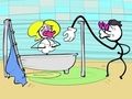 Juego Stickman Troll Ladrón Rompecabezas  en línea