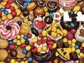 Juego Rompecabezas: Chocolates  en línea