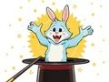 Juego Libro para colorear: Conejo Mágico  en línea
