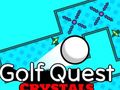 Juego Búsqueda de golf: cristales  en línea