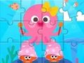 Juego Rompecabezas: lindo pulpo  en línea