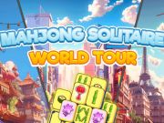 Juego Solitario Mahjong: Gira mundial  en línea