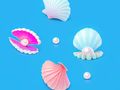 Juego Libro para colorear: Conchas  en línea