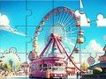Juego Rompecabezas: Parque de atracciones  en línea