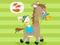Juego Libro para colorear: montar a caballo  en línea