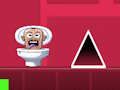Juego Inodoro Geometry Dash Skibidi  en línea