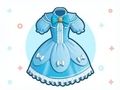 Juego Libro para colorear: vestido con lazo  en línea