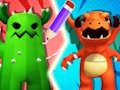 Juego Batalla de monstruos: dibujo  en línea