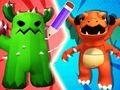 Juego Batalla De Monstruo: Dibujo  en línea