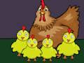 Juego Rescata a los pollitos y a la gallina.  en línea