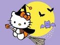 Juego Libro para colorear: Gatito Halloween  en línea