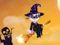 Juego Chica gato preparándose para Halloween  en línea