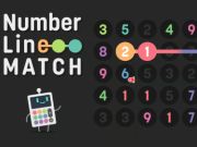Juego Coincidencia de recta numérica  en línea