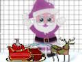 Juego Papá Noel para colorear fácil en línea Juego Papá Noel para colorear fácil en línea