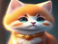 Juego Rompecabezas de gato lindo  en línea
