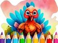 Juego Libro para colorear: Feliz Día de Acción de Gracias  en línea